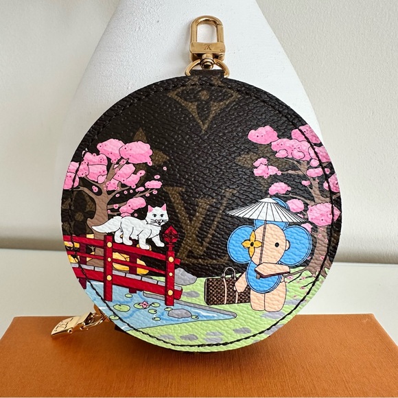 Louis Vuitton Japanese Garden Coin Purse - Picture 3 of 4